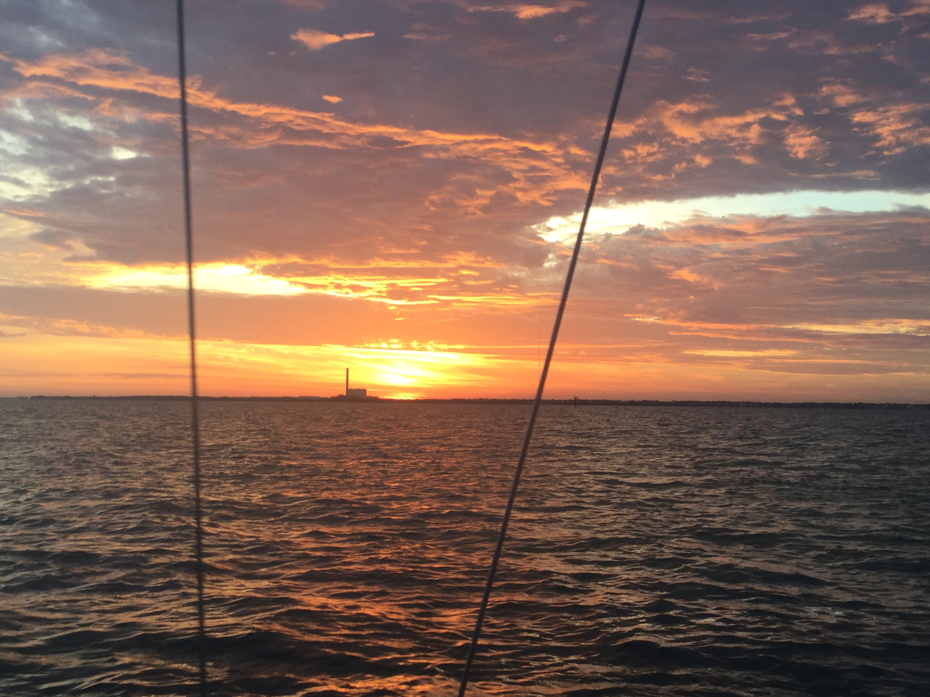 Sunrise over Tarpon Springs